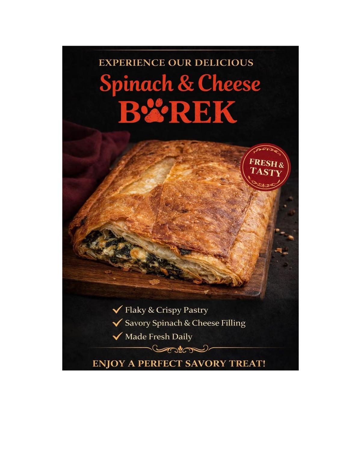 Spinach & Cheese Borek
